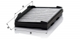 Kabinový filtr MANN CUK3220 (MF CUK3220) - SAAB