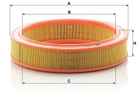 Vzduchový filtr MANN C2873/1 (MF C2873/1) - SEAT, ŠKODA, VW