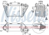 Chladič turba NISSENS 96795 Chladič turba NISSENS 96795