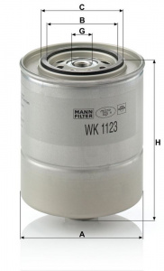 Palivový filtr MANN WK1123 (MF WK1123) - BMW