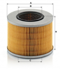 Hydraulický filtr MANN H1232 (MF H1232) - SCANIA