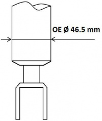 Tlumič pérování KYB 341844