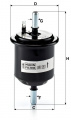 Palivový filtr MANN WK55/1 (MF WK55/1) - HYUNDAI