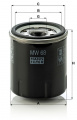 Olejový filtr MANN MW68 (MF MW68)