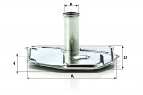 Hydraulický filtr MANN H187/1 (MF H187/1) - MERCEDES-BENZ
