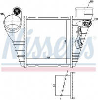 Chladič turba NISSENS 96847