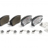 Sada brzdových destiček BREMBO P59055X - CHEVROLET, OPEL, SAAB, VAUXHALL