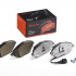 Sada brzdových destiček BREMBO P85131X - SEAT, VW