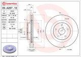 Brzdový kotouč BREMBO 09.A287.10 - SUBARU