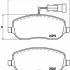Sada brzdových destiček BREMBO P23100 - FIAT Sada brzdových destiček BREMBO P23100 - FIAT