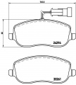 Sada brzdových destiček BREMBO P23100 - FIAT