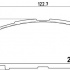 Sada brzdových destiček BREMBO P83086 - DAIHATSU, TOYOTA Sada brzdových destiček BREMBO P83086 - DAIHATSU, TOYOTA