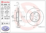 Brzdový kotouč BREMBO 09.A350.10 - HONDA