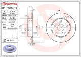 Brzdový kotouč BREMBO 08.E523.11