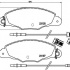 Sada brzdových destiček BREMBO P61061 - CITROËN Sada brzdových destiček BREMBO P61061 - CITROËN