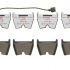 Sada brzdových destiček BREMBO P85152X - AUDI Sada brzdových destiček BREMBO P85152X - AUDI
