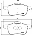 Sada brzdových destiček BREMBO P86016 - VOLVO