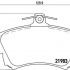 Sada brzdových destiček BREMBO P86017 - MITSUBISHI, VOLVO Sada brzdových destiček BREMBO P86017 - MITSUBISHI, VOLVO