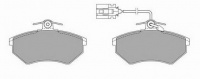 Sada brzdových destiček BREMBO P85033 - VW Sada brzdových destiček BREMBO P85033 - VW