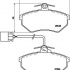 Sada brzdových destiček BREMBO P85034 - VW Sada brzdových destiček BREMBO P85034 - VW