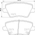 Sada brzdových destiček BREMBO P30109 Sada brzdových destiček BREMBO P30109