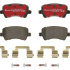 Sada brzdových destiček BREMBO P86021X - LAND ROVER, VOLVO