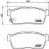 Sada brzdových destiček BREMBO P79020 - NISSAN, SUZUKI Sada brzdových destiček BREMBO P79020 - NISSAN, SUZUKI