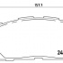 Sada brzdových destiček BREMBO P83117 - LEXUS, TOYOTA Sada brzdových destiček BREMBO P83117 - LEXUS, TOYOTA