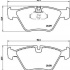 Sada brzdových destiček BREMBO P06022 - BMW Sada brzdových destiček BREMBO P06022 - BMW
