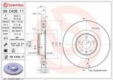 Brzdový kotouč BREMBO 09.C426.11 - AUDI