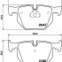 Sada brzdových destiček BREMBO P06029 - BMW Sada brzdových destiček BREMBO P06029 - BMW