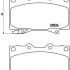 Sada brzdových destiček BREMBO P83048 - TOYOTA Sada brzdových destiček BREMBO P83048 - TOYOTA
