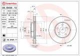 Brzdový kotouč BREMBO 09.B494.11 - LEXUS, TOYOTA