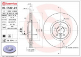 Brzdový kotouč BREMBO 09.C542.21 - VOLVO