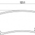 Sada brzdových destiček BREMBO P83049 - TOYOTA Sada brzdových destiček BREMBO P83049 - TOYOTA