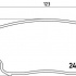 Sada brzdových destiček BREMBO P79019 - SUZUKI Sada brzdových destiček BREMBO P79019 - SUZUKI