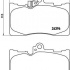 Sada brzdových destiček BREMBO P83072 - LEXUS Sada brzdových destiček BREMBO P83072 - LEXUS