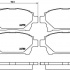 Sada brzdových destiček BREMBO P83097 - TOYOTA Sada brzdových destiček BREMBO P83097 - TOYOTA