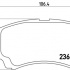 Sada brzdových destiček BREMBO P79011 - SUZUKI Sada brzdových destiček BREMBO P79011 - SUZUKI