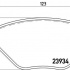 Sada brzdových destiček BREMBO P68031 - RENAULT Sada brzdových destiček BREMBO P68031 - RENAULT
