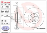 Brzdový kotouč BREMBO 09.C937.11 - VOLVO
