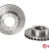 Brzdový kotouč BREMBO 09.8421.10 - PORSCHE
