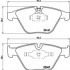Sada brzdových destiček BREMBO P06045 Sada brzdových destiček BREMBO P06045