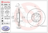 Brzdový kotouč BREMBO 09.C658.11 - PEUGEOT