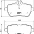 Sada brzdových destiček BREMBO P50103 - MERCEDES-BENZ Sada brzdových destiček BREMBO P50103 - MERCEDES-BENZ