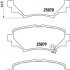 Sada brzdových destiček BREMBO P49049 - MAZDA Sada brzdových destiček BREMBO P49049 - MAZDA