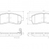 Sada brzdových destiček BREMBO P49057 - MAZDA Sada brzdových destiček BREMBO P49057 - MAZDA