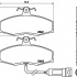 Sada brzdových destiček BREMBO P24014 - FORD, TVR Sada brzdových destiček BREMBO P24014 - FORD, TVR