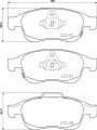 Sada brzdových destiček BREMBO P23165 - FIAT, JEEP