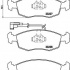 Sada brzdových destiček BREMBO P23121 - FIAT Sada brzdových destiček BREMBO P23121 - FIAT